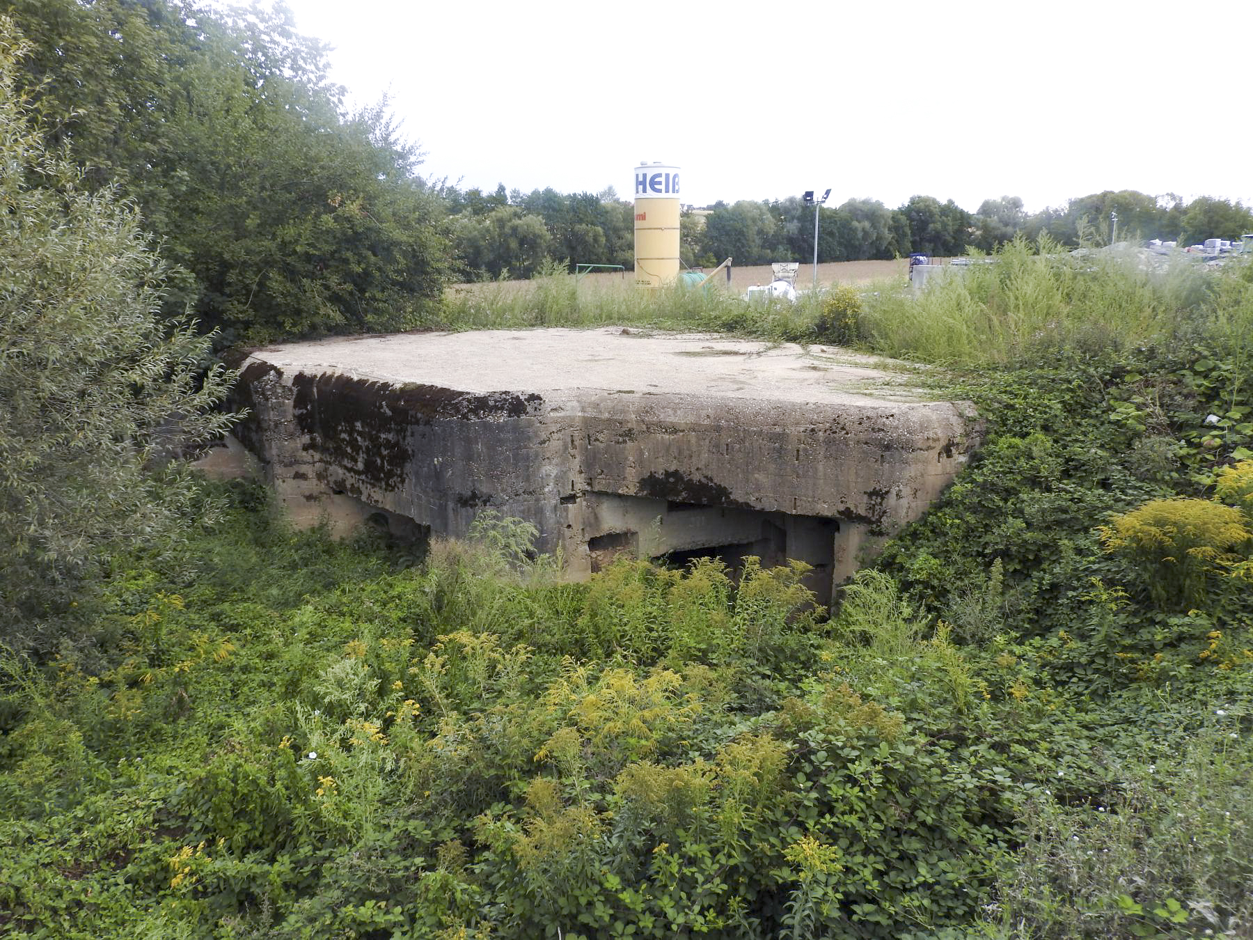Ligne Maginot - PLAN - (Casemate d'infanterie - Simple) - Le blockhaus dégagé
2022 - Stenger Mathieu