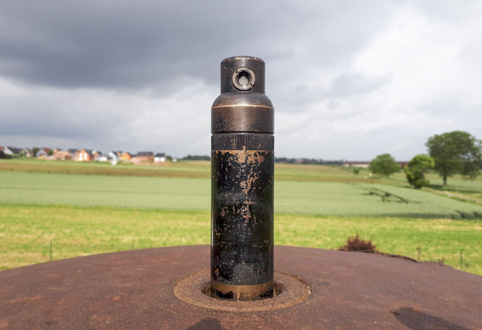 Ligne Maginot - OBERROEDERN SUD - RIEFFEL - (Casemate d'infanterie - Double) - La périscope en position - Gregory Fuchs