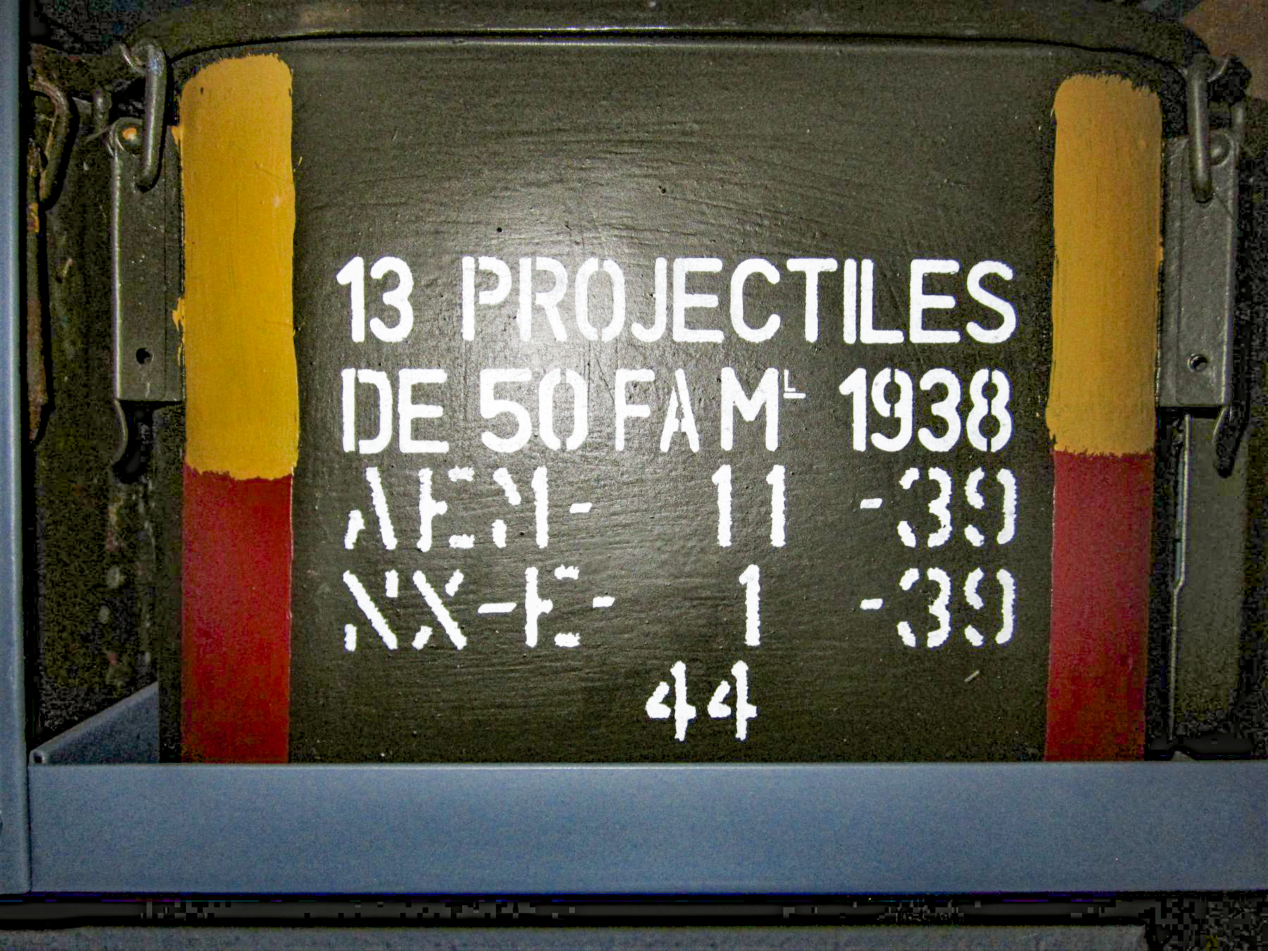 Ligne Maginot - OBERROEDERN SUD - RIEFFEL - (Casemate d'infanterie - Double) - Caisse d'obus de mortier de 50 - Gregory Fuchs