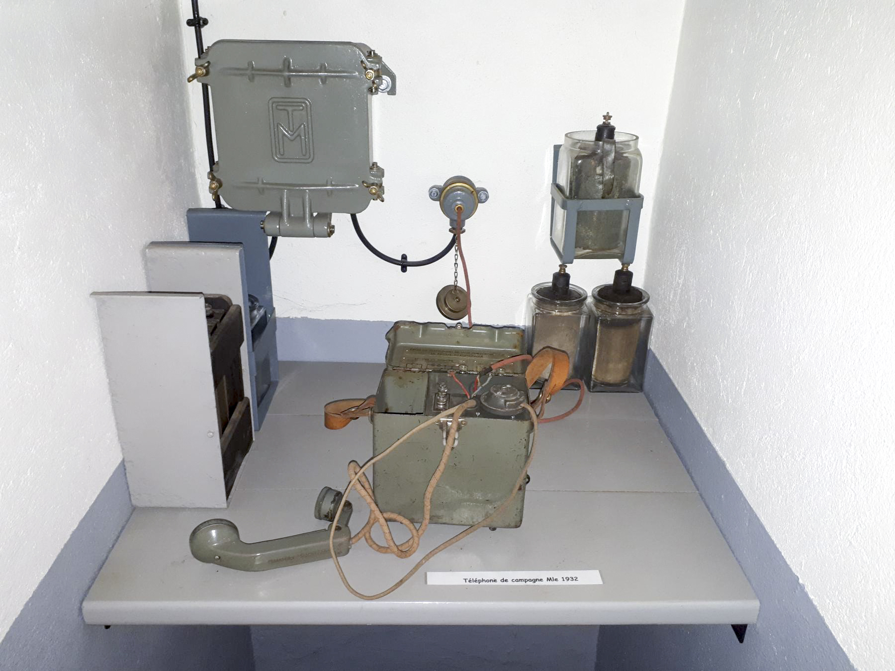 Ligne Maginot - OBERROEDERN SUD - RIEFFEL - (Casemate d'infanterie - Double) - Poste téléphonique - Gregory Fuchs