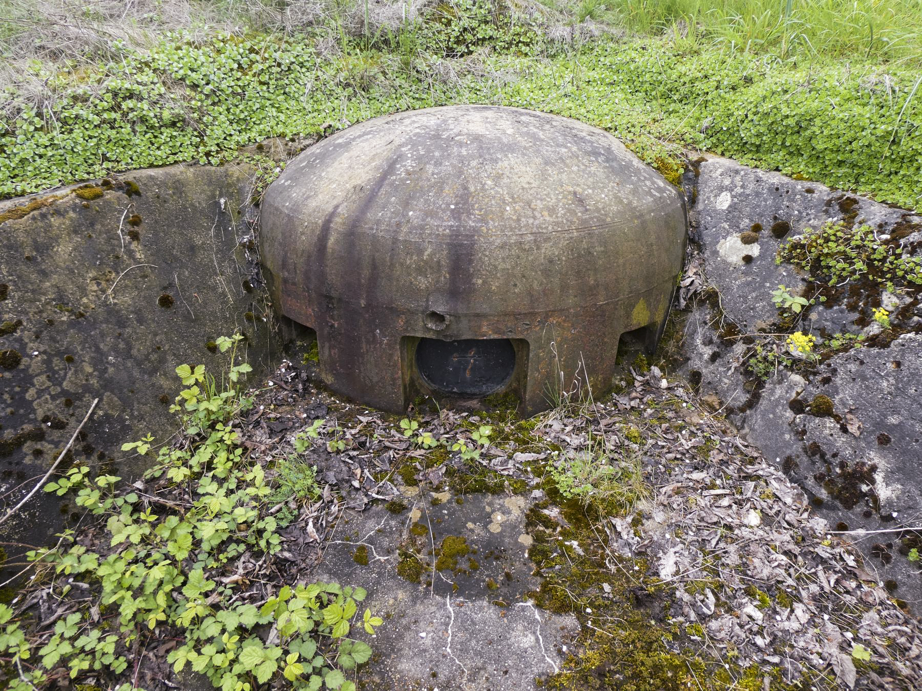 Ligne Maginot - ASCHBACH EST - O2 - (Casemate d'infanterie - Double) - La cloche JM - ELLENA Daniel - CUNY Philippe