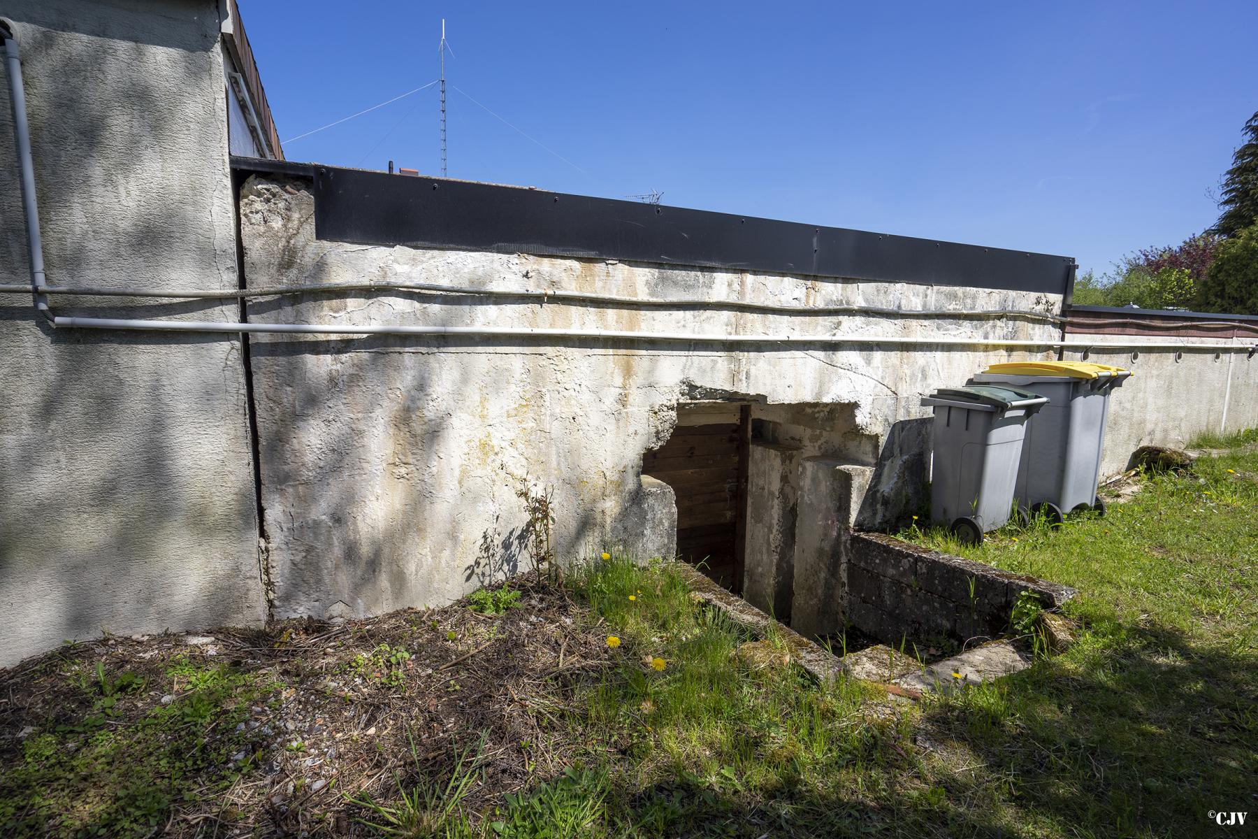 Ligne Maginot - CAMP DE ZIMMING 4 - (Blockhaus pour canon) - L'entrée - Lia VERMEULEN