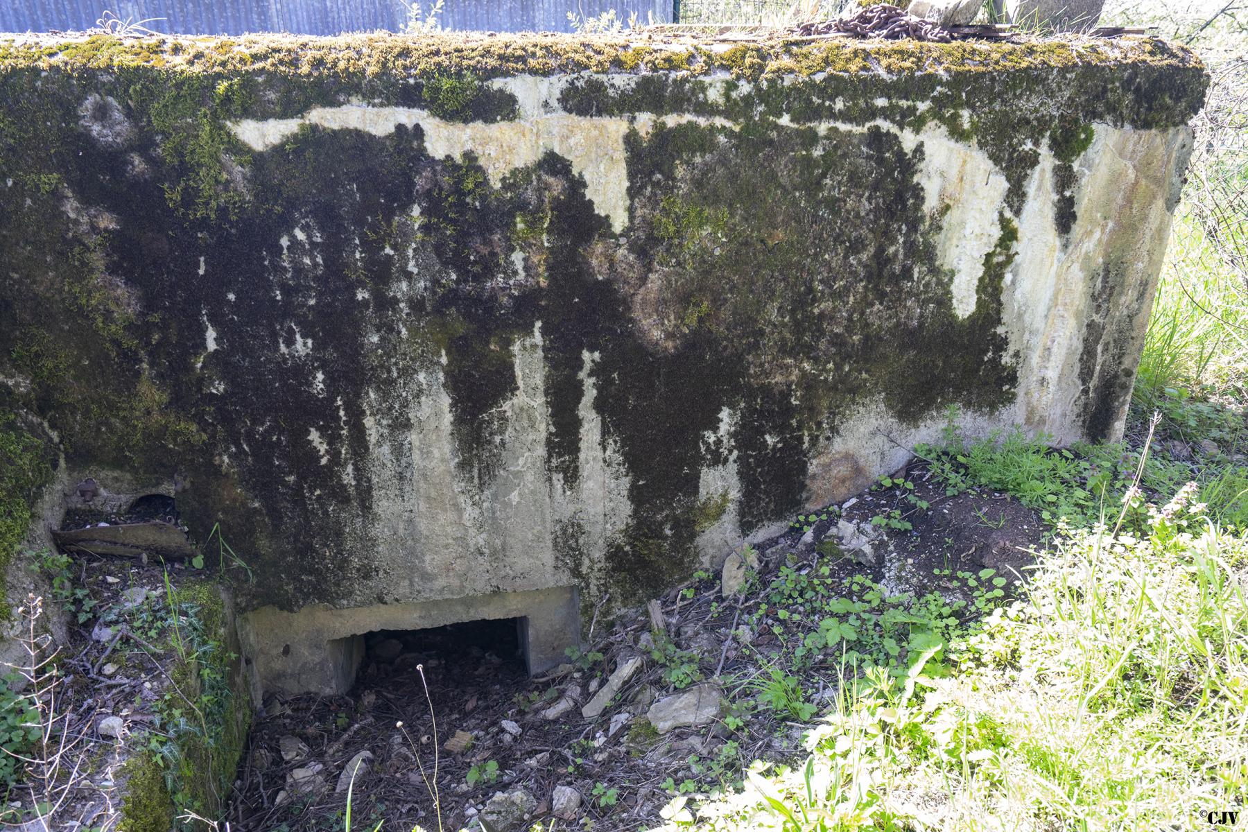 Ligne Maginot - CAMP DE ZIMMING 3 - (Blockhaus pour arme infanterie) - L'entrée - Lia VERMEULEN