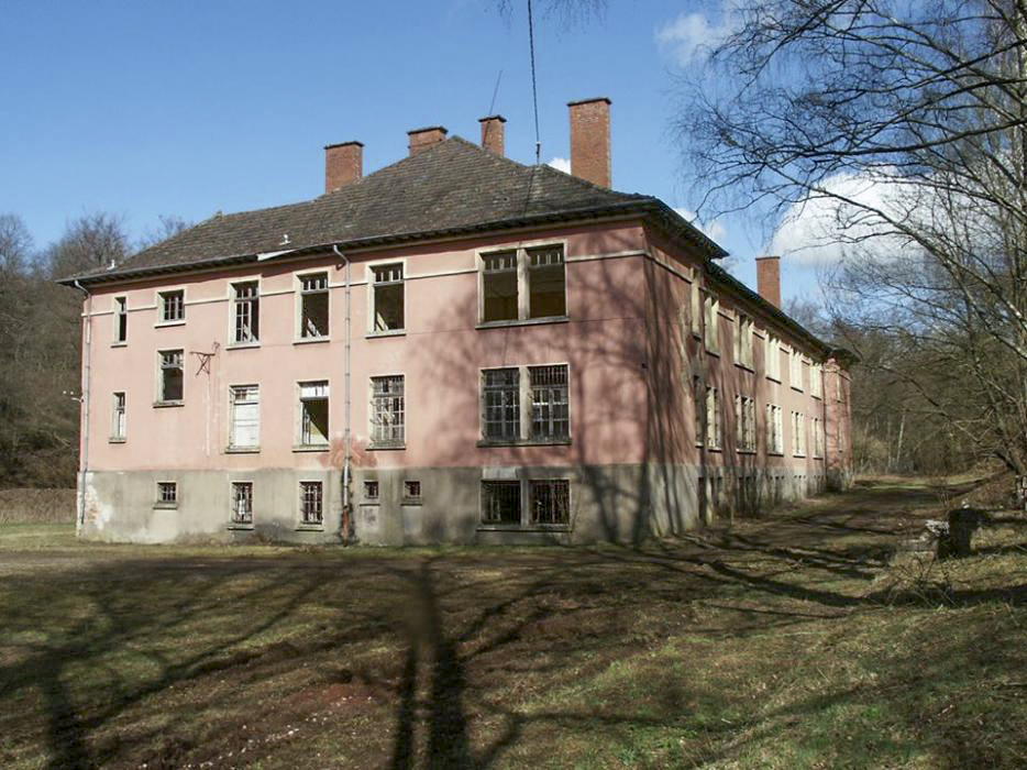 Ligne Maginot - LEMBACH - (Camp de sureté) - Le bâtiment principal destiné au logement de la troupe - GRAMI