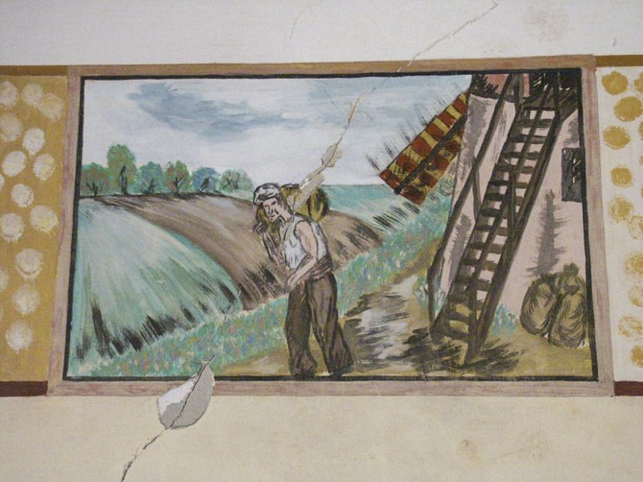Ligne Maginot - LEMBACH - (Camp de sureté) - Peinture murale
Meunier - GRAMI
