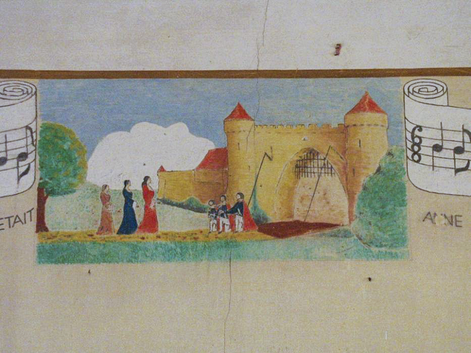 Ligne Maginot - LEMBACH - (Camp de sureté) - Peinture murale
Chanson 'Anne de Bretagne' - GRAMI