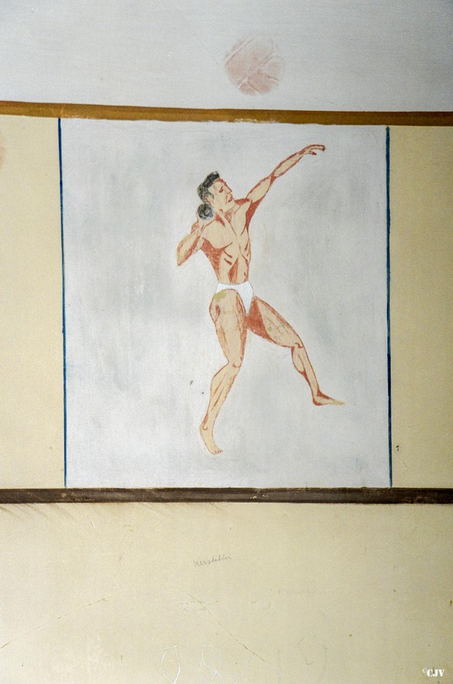 Ligne Maginot - LEMBACH - (Camp de sureté) - Peinture murale - Lia VERMEULEN