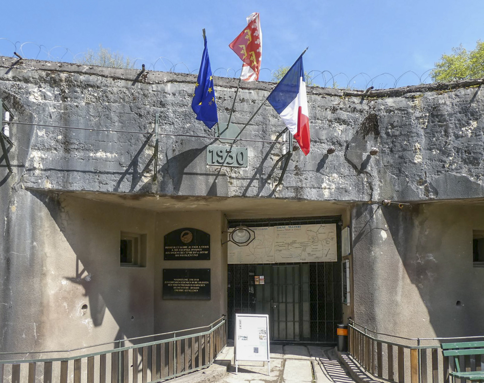 Ligne Maginot - FOUR A CHAUX - FAC - (Ouvrage d'artillerie) - Entrée munitions - ELLENA Daniel - CUNY Philippe