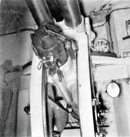 Ligne Maginot - Canon-obusier de 75 mm modèle 1932 sous casemate (75 32) - Ouvrage de Fermont bloc 4
Tube dotée d'une culasse Nordenfeld
