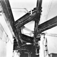 Ligne Maginot - FERMONT - A2 - (Ouvrage d'artillerie) - Bloc 4
Le monorail aérien Tourtelier pour le transport des munitions
Système d'aiguillage