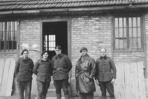 Ligne Maginot - SOULTZ SOUS FORET - (Infrastructure ferroviaire) - Le personnel du poste de régulation de Soultz-sous-Forêts en 1939-40 