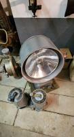 Ligne Maginot - Projecteur électrique pour  casemate d'infanterie EVE et NOIZET (EVE et NOIZET) - Projecteur avec ses transmetteurs.
Le réflecteur n'est pas celui d'origine