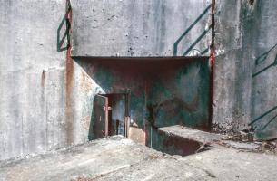 Ligne Maginot - EINSELING - A36 - (Ouvrage d'infanterie) - L'entrée