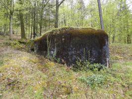 Ligne Maginot - M28 - BETZENTHAL 1 - (Blockhaus pour arme infanterie) - L'orillon de protection du créneau ouest