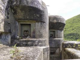 Ligne Maginot - CASTILLON (CN) - EO8 - (Ouvrage d'artillerie) - Bloc 3
Les deux canons de 75 Mle 29