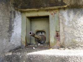 Ligne Maginot - CASTILLON (CN) - EO8 - (Ouvrage d'artillerie) - Bloc 3
Canons de 75 Mle 29 gauche