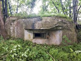 Ligne Maginot - GROSSMATTEN - (Blockhaus pour arme infanterie) - Créneau mitrailleuse de droite