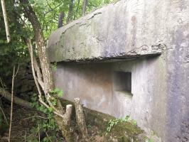 Ligne Maginot - GROSSMATTEN - (Blockhaus pour arme infanterie) - Créneau mitrailleuse de gauche