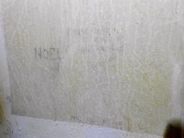 Ligne Maginot - 84 - CHEMIN CREUX - (Casemate d'infanterie - Double) - Inscription Noel 1944 19e BCP