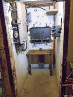 Ligne Maginot - 84 - CHEMIN CREUX - (Casemate d'infanterie - Double) - Le central téléphonique en cours de restauration