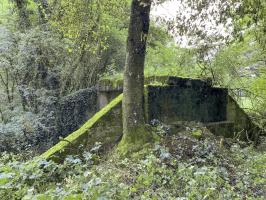 Ligne Maginot - VF60 - ANTENNE DE L'OUVRAGE DE SCHOENENBOURG - (RESEAU - Voie 60 - Antenne ou rocade ferroviaire) - 22 - PONT sur le BIRLENBAECHEL
Le pont vu coté Soultz. Le talus a été supprimé par l'agriculteur