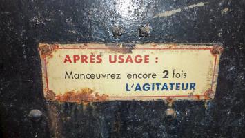 Ligne Maginot - RIMPLAS (RS) - (Ouvrage d'artillerie) - Latrines 
Consignes d'utilisation 