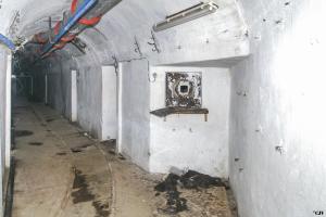 Ligne Maginot - RIMPLAS (RS) - (Ouvrage d'artillerie) - Galerie avec créneau de défense