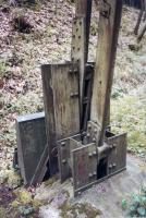 Ligne Maginot - 136 - (Barrage de Route) - La barrière remise en place au Simserhof
Détail mécanisme pivot et contrepoids