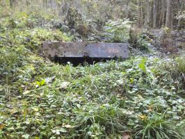 Ligne Maginot - CB3-A - (Observatoire d'artillerie) - Observatoire d'artillerie
L'une des guérites vue de face