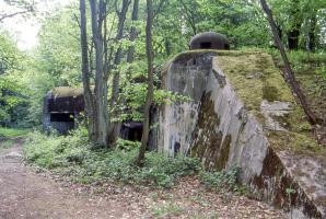 Ligne Maginot - BOIS D'OTTONVILLE - BCA1 - (Casemate d'artillerie) - Vue d'ensemble de la casemate d'artillerie d'Ottonville
