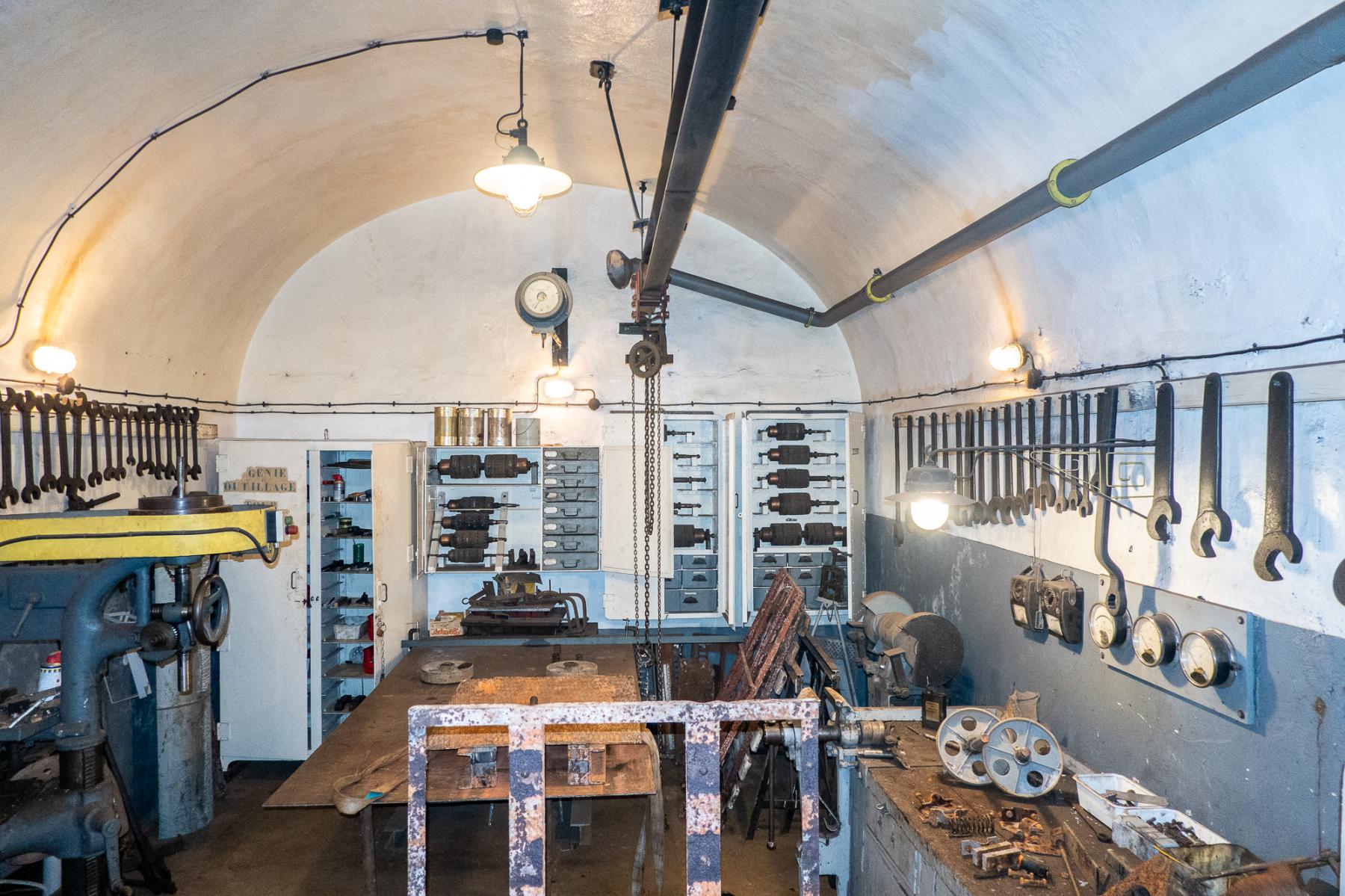 Ligne Maginot - SCHOENENBOURG - (Ouvrage d'artillerie) - Atelier du Génie - Michel Teiten