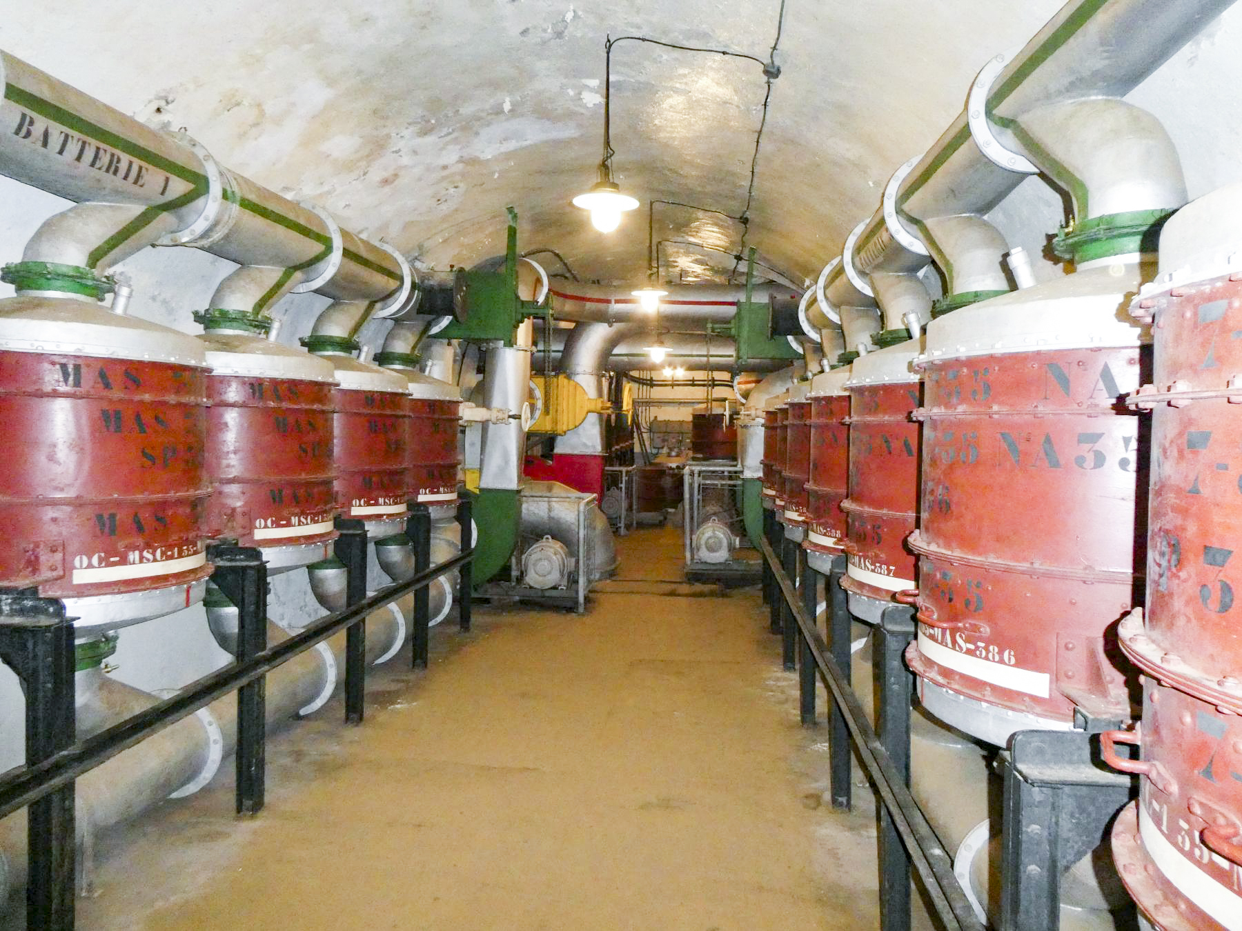 Ligne Maginot - SCHOENENBOURG - (Ouvrage d'artillerie) - La salle de neutralisation - ELLENA Daniel - CUNY Philippe