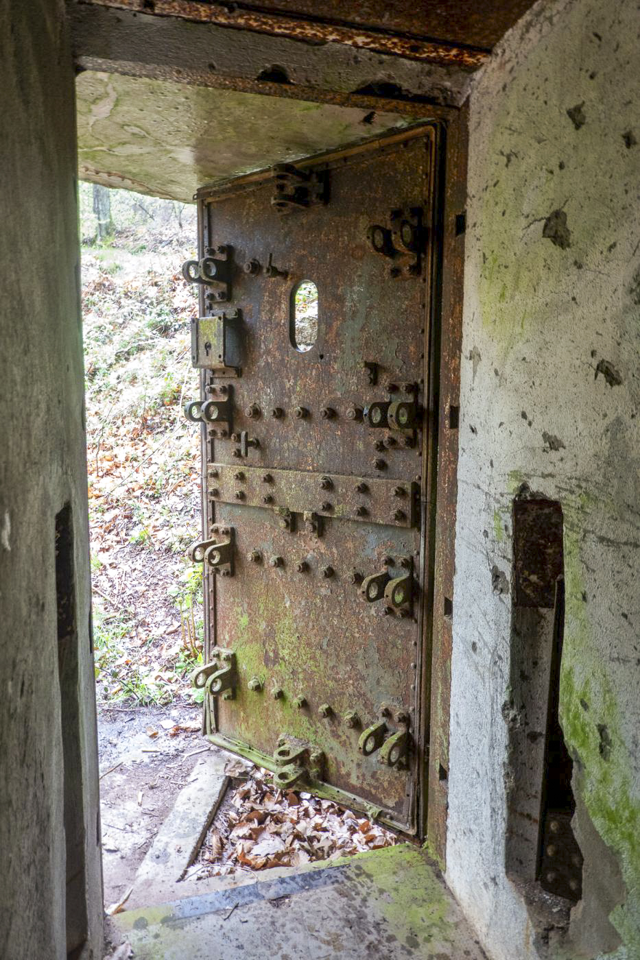Ligne Maginot - GUNSTHAL COL EST - (Blockhaus pour arme infanterie) - Porte blindée d'entrée - Michel Teiten