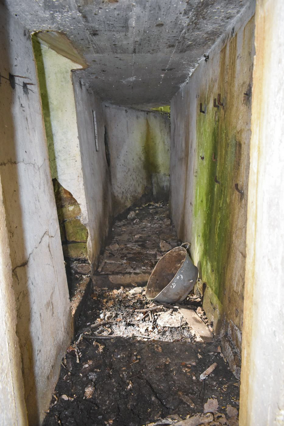 Ligne Maginot - MEMMELSHOFFEN (22° RIF) - (PC de Sous-Secteur) - Couloir près de l'entrée centrale - Daniel Froehly