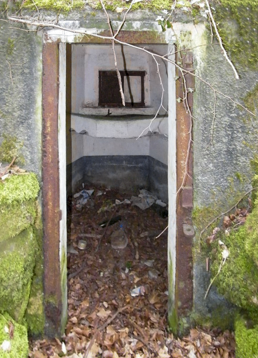 Ligne Maginot - FM9 - HIRTENMATT 1 - (Blockhaus pour arme infanterie) - L'entrée - Jean-Louis AUBLET & Sylvie MAINGUIN
