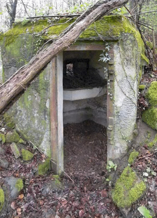 Ligne Maginot - FM10 - HIRTENMATT 2 - (Blockhaus pour arme infanterie) - Entrée - Jean-Louis AUBLET & Sylvie MAINGUIN