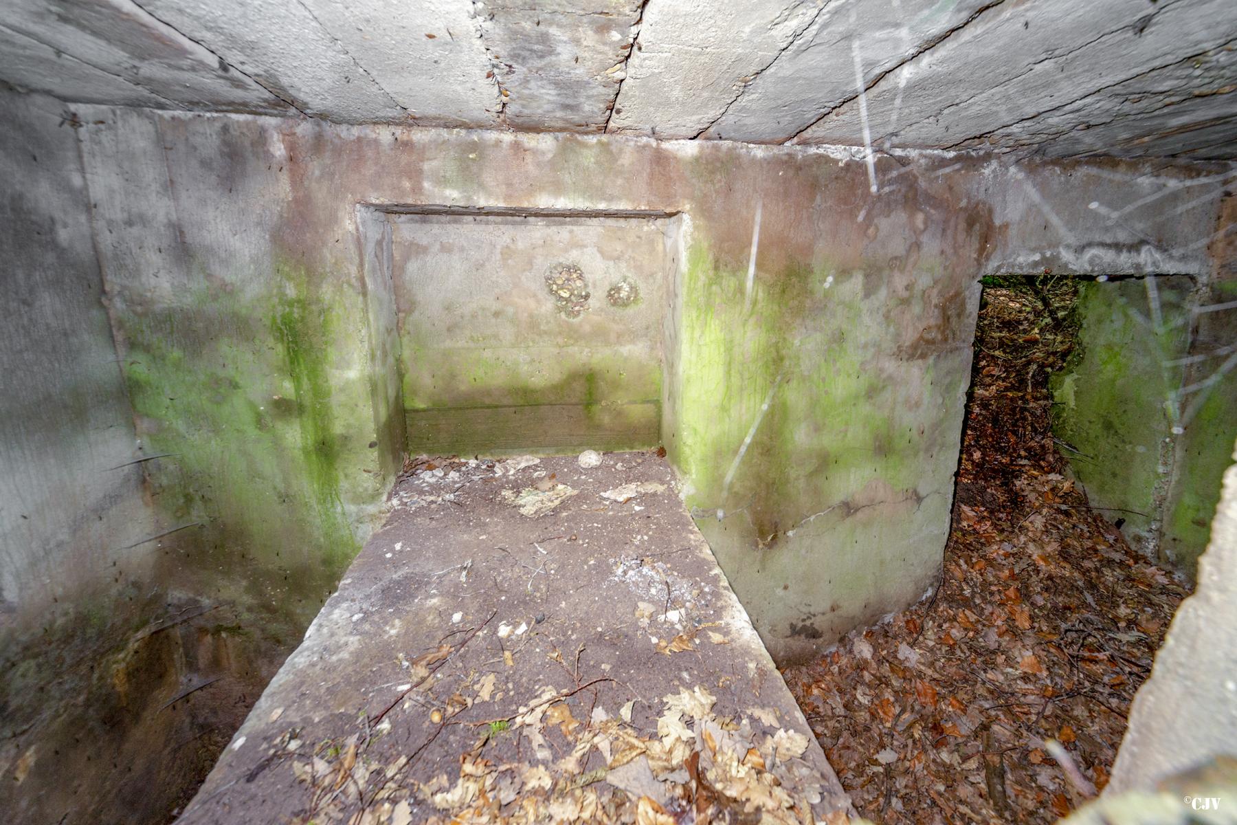 Ligne Maginot - TAUBRUNNENWALD 5 - (Blockhaus pour arme infanterie) - L'intérieur           - Lia VERMEULEN