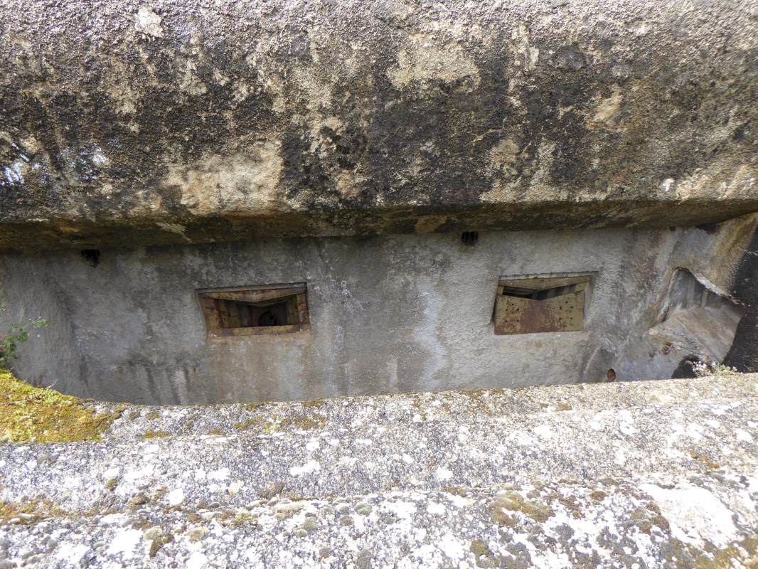 Ligne Maginot - CASTILLON (CN) - EO8 - (Ouvrage d'artillerie) - Bloc 6
Les deux mortiers de 81 - ELLENA-CUNY