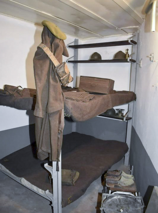 Ligne Maginot - 16/3 - KILSTETT - (Casemate d'infanterie - Double) - Chambre des sous-officiers - D. Froehly