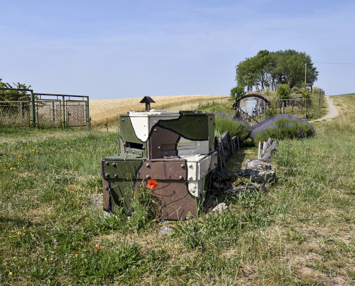Ligne Maginot - AC1B - MC22 - LA COSTAUDE - (Casemate d'artillerie) - Guérite pentagonale - Ludovic KNAPP