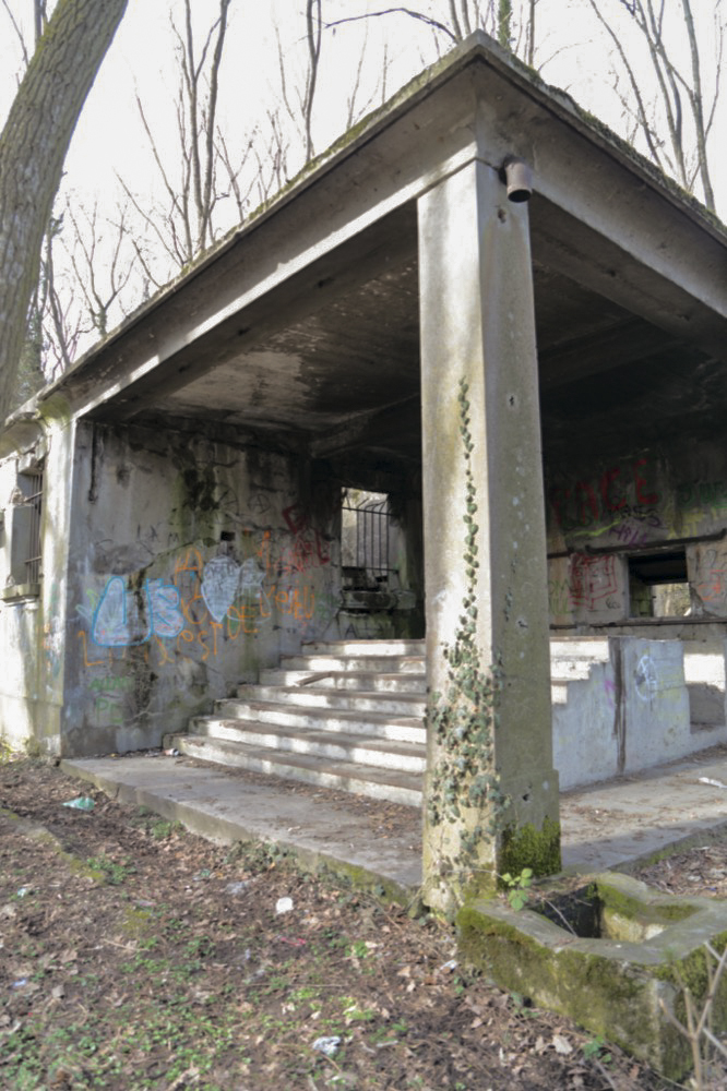 Ligne Maginot - SUNDHOUSE - (Stand de tir) - Le pas de tir - A. SCHOEN