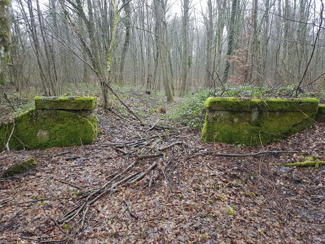 Ligne Maginot - RURANGE - (Depot du Génie) - Entrée du dépôt par la voie ferrée. - Kiki57