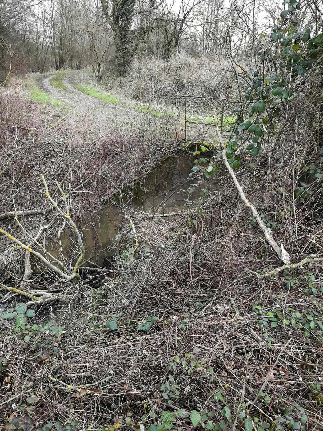 Ligne Maginot - VF60 - ANTENNE DE L'OUVRAGE DU HOCHWALD - (RESEAU - Voie 60 - Antenne ou rocade ferroviaire) - 30 - PONT de LAMPERTSLOCH - olieti