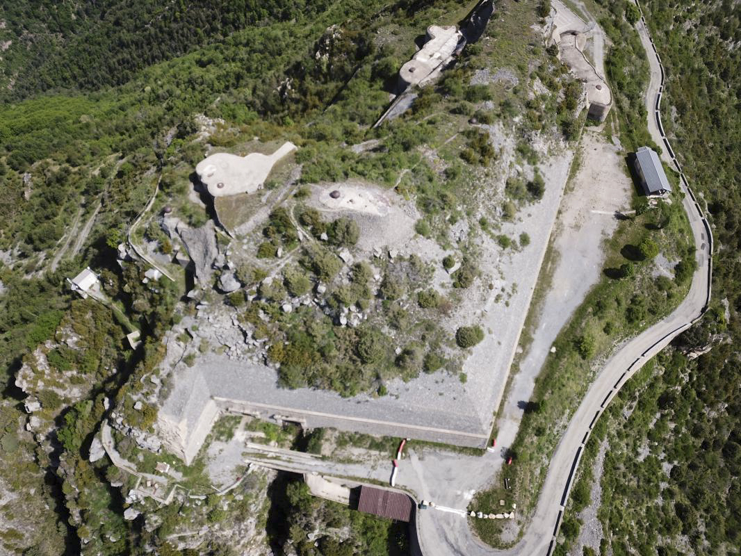 Ligne Maginot - RIMPLAS (RS) - (Ouvrage d'artillerie) - Les entrées - ELLENA - CUNY