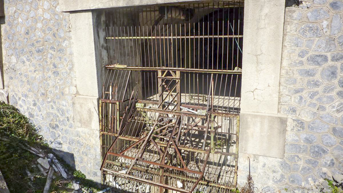 Ligne Maginot - RIMPLAS (RS) (Ouvrage d'artillerie) - Entrée du téléphérique - ELLENA-CUNY