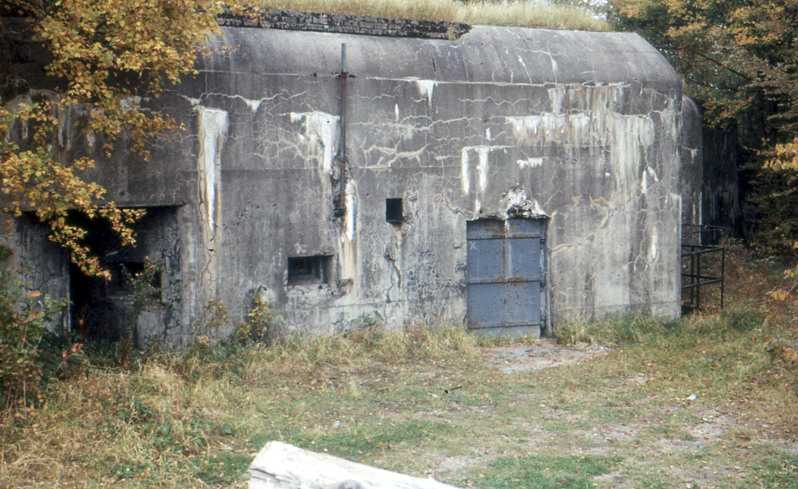 Ligne Maginot - BOIS D'OTTONVILLE - BCA1 - (Casemate d'artillerie) - Les entrées hommes et matériel - MANSUY Michel