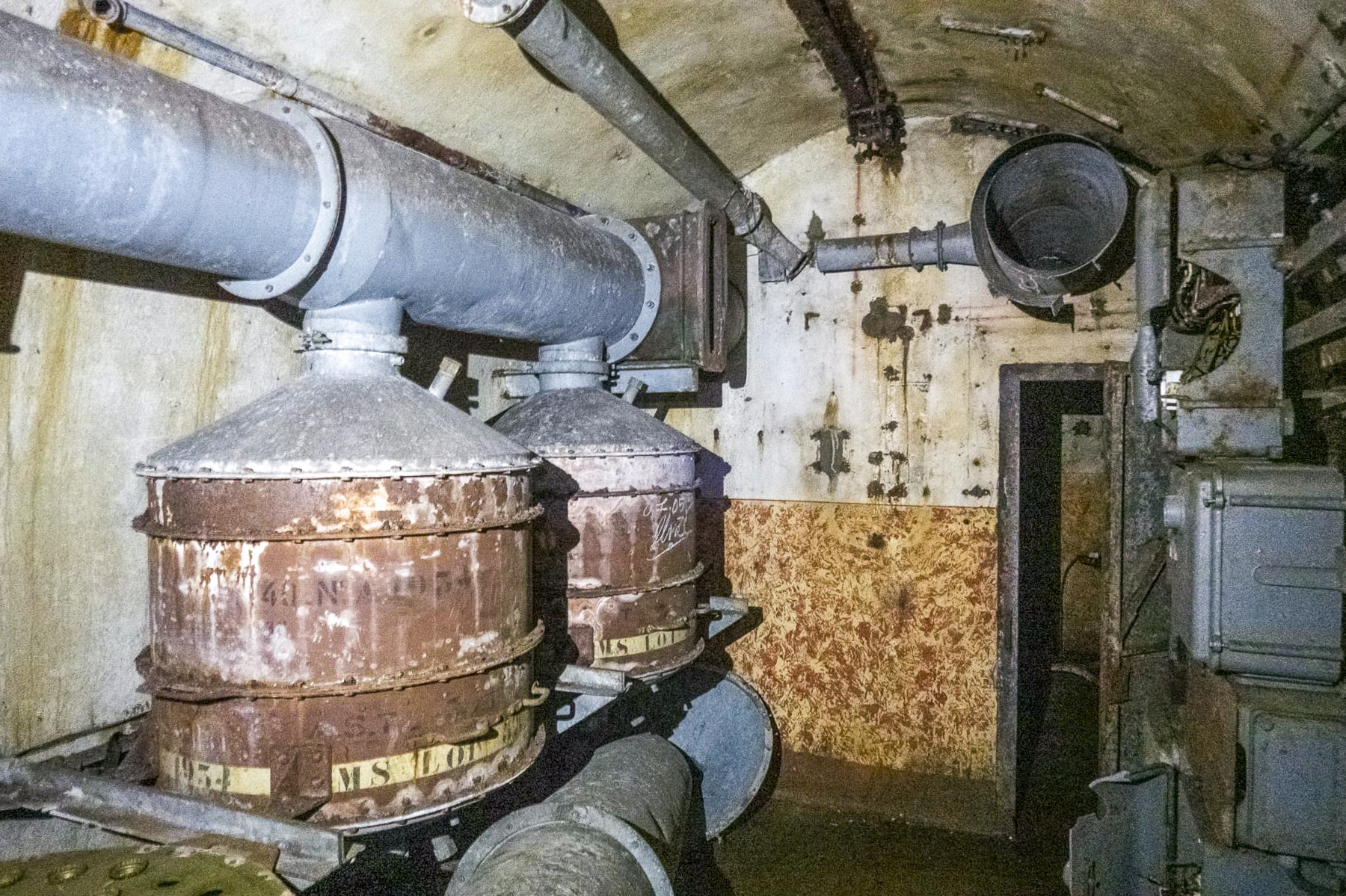 Ligne Maginot - HOBLING - A23 - (Ouvrage d'infanterie) - Salle des filtres - Michel Teiten