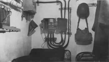 Ligne Maginot - THONNELLE - (Ouvrage d'infanterie) - Chambre du Lieutenant Raymond TAYOT, Officier-observateur d'artillerie au PO de Thonnelle