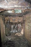 Ligne Maginot - NONNENWALD 1 - (Blockhaus pour arme infanterie) - L’intérieur de la carcasse du char FT