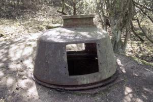 Ligne Maginot - NONNENWALD 1 - (Blockhaus pour arme infanterie) - Tourelle FT 